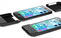 Keyboard case verandert iPhone in Blackberry (video)