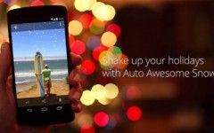 Even schudden en na update Google+ sneeuwt smartphone of tablet (video)